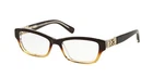 Tory Burch Women's Eyeglasses TY2039-1010(53) Brown Amber Fade 53-16-135 New. Price: $128.00.