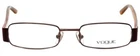 Vogue Designer Reading Glasses VO3557-775 Copper 52MM New. Price: $47.00.