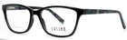 Casino Beth Black Womens Semi Cat Full Rim Eyeglasses 57-16-145 B:40 New. Price: $29.99.