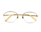 Elle EL2541 Brown Gold Unisex New Authentic Half Rim Eyeglasses Frames 49-19-135. Price: $49.99.