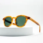 Moscot Lemtosh Sunglasses Goldenrod Scotch Frame Green Lens 49-24-145 New. Price: $98.00.