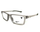 Nike Eyeglasses Frames 5061 085 Matte College Grey Rectangle Full Rim 51-16-140 New. Price: $59.99.