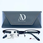 New Balance Nb 497-1 Black Unisex Square Half Rim Eyeglasses 51-18-140 B:35. Price: $22.74.