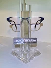 Iyoko-inyake Eyeglass Frames 823 COL.5 Dark Gun Metal Grey Full Rim 50/19/140 New. Price: $99.00.