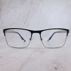 John Varvatos VJVC009 Navy Blue Silver Rectangular Eyeglasses Frames 54-17-145 Pre-owned. Price: $71.99.