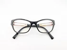 Versace Eyeglasses Frames Only, Mod. 3288 GB1, 54-16-140, Black, Made In Italy Pre-owned. Price: $59.99.