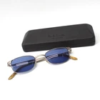 FT642744 Paul Smith Sunglasses Blue Oval Lens Vintage PS-123 140 Men's Pre-owned. Price: $133.46.