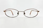 Luxottica LU2226 T127 Eyeglasses Frames Brown Metal 47-19-135 18358 Pre-owned. Price: $27.99.