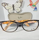 New Ray Ban Rb 5184 5409 Dark Tortoise Eyeglasses 52-18 145MM Sale. Price: $74.00.