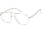 Optics Dicaprio DC193 Men's Eyeglasses 53-16-145 Crystal/gold W/ Soft Case New. Price: $29.95.