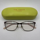 Ted Baker London B239 Brn 51-16-135 Eyeglasses Frames Women W/case Pre-owned. Price: $29.99.