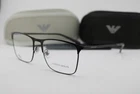 New Giorgio Armani 5106 3001 Black Gunmetal Authentic Eyeglasses 56-18. Price: $160.65.