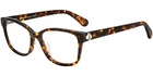 Kate Spade Reilly Women's Havana Square Eyeglass Frame - 0086 16 New. Price: $39.99.