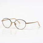 Vintage Charmant Titanium Gold/ Multi Color Round Eyeglasses 51-18-130MM #B141 New. Price: $129.00.