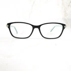 Apple Bottoms Eyeglasses Frame Ab 764-2 Women's Black Blue Full Rim 52-15-135 Pre-owned. Price: $39.99.