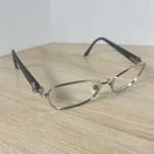 Versace MOD.1210-B-M 1000 Eyeglasses Silver Black Frames 52-16-135 Italy Pre-owned. Price: $93.46.