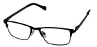 Lucky Brand Big Kids Eyeglass Black Rectangle Metal D813 48MM New. Price: $39.99.