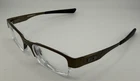 Oakley Frames Only Eyeglasses OX5088-0252 Ti Pewter Black Gasser 0.5 52-19-139 Pre-owned. Price: $44.88.