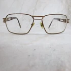 Stacy Adams Eyeglasses Frame SA1119 Men's Brown Metal Polygon Square 57-18-150 Pre-owned. Price: $35.99.