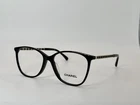New Authentic Chanel Eyeglasses CH3408QA C. 622 Black And Gold 54-16-140. Price: $239.99.