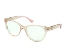 Versace 3304 5339 Transparent Pink Eyeglass Frames 18 140 Pre-owned. Price: $80.74.