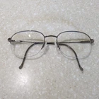 Safilo Elasta 7033 2HH Gunmetal Half Rim Eyeglasses Frames 53-19-145 Pre-owned. Price: $26.99.