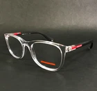 Prada Linea Rossa Eyeglasses Frames VPS05P 2AZ-1O1 Crystal Black 55-19-145 New. Price: $249.99.