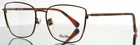Max Mara MM5004-H 034 Shiny Copper Womens Semi Cat Eyeglasses 55-16-140 B:44 New. Price: $84.99.