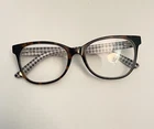 Juicy Couture JU302 Eyeglasses Frames Only Brown Polka Dot 086 135 Pre-owned. Price: $19.87.