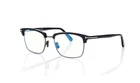 Tom Ford FT5801 001 Black/shiny Ruthenium Blue Block Men's Eyeglasses New. Price: $379.99.
