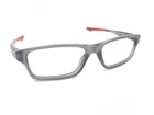 Oakley Crosslink Xs OY8002-0349 Satin Grey Smoke Red Eyeglasses Frames 49-14 122 Pre-owned. Price: $54.99.