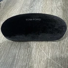 Vintage Tom Ford Black Velvet Eyeglasses Sunglasses Hard Case Used. Price: $12.00.