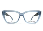 Calvin Klein Jeans Eyeglasses Frames CKJ23618 410 Azure Matte Blue 53-14-140 New. Price: $39.99.