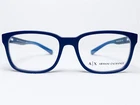 New Armani Exchange AX3029 8183 Mens Blue Rectangle Eyeglasses Frames 54/17 140. Price: $59.99.