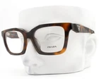 Prada Eyeglasses Vpr C08-F 20D-1O1 Juniper Brown Tortoise 53MM With Case New. Price: $215.00.