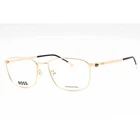 Hugo Boss Men's Eyeglasses Gold Metal Square Full Rim Frame 1362/F 0J5G 00 New. Price: $53.79.
