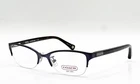 New Coach Hc 5046 9153 Satin Navy/dark Tortoise Authentic Eyeglasses 50-18. Price: $83.60.