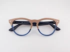 Ray Ban Eyeglasses, Frames Only, Rb 4471-V Iris 8195, 51-18-145, Brown/blue Pre-owned. Price: $44.99.