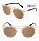 Balmain Black Gold Flash Mirror Flat Metal Sunglasses BL2109 Unisex New. Price: $179.40.