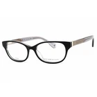 Kate Spade Women's Eyeglasses Black Plastic Oval Full Rim Frame Rainey 0807 00 New. Price: $58.33.