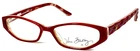 Vera Bradley 3009 Nos Ruby Red/beige 49-15-135 Eyeglasses Frame Pre-owned. Price: $35.00.