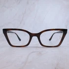 Vogue 5275-B 2386 Dark Havana Cat Eyeglasses 50-19-140 Womens Tortoise Pre-owned. Price: $67.49.
