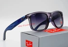Ray-ban RB4165 Justin Polarized Sunglasses Classic Blue Frame Gray Lens 54MM New. Price: $61.30.
