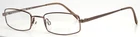 Aristar AR6983 535 Brown Unisex Rectangle Eyeglasses 47-19-140 B:25 New. Price: $29.99.
