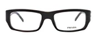 New Prada VPR03I 7N6-1O1 52MM Striped Brown Eyeglasses Frames Italy Unisex. Price: $126.90.