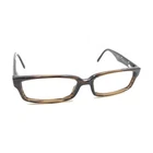 Prada Vpr 01M ZXD-1O1 Striped Brown Eyeglasses Frames 52-15 140 Italy Designer Pre-owned. Price: $59.99.