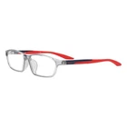 New Nike 7130AF 035 Light Grey/red 57MM Authentic Eyeglasses 57-13-140. Price: $68.80.