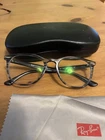 Ray Ban Eyeglasses, Frames Rb 7159 5750, Tortoise Blue 52-20-145 Only Pre-owned. Price: $17.49.