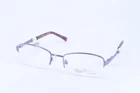 Oleg Cassini OCOV653 Purple Rectangle Women Semi Rimless 50-18-135 Eyeglass New. Price: $24.95.