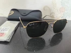 Ray-ban RB3136 001 Caravan Gold Frame G-15 Green Lenses Sunglasses New. Price: $59.99.